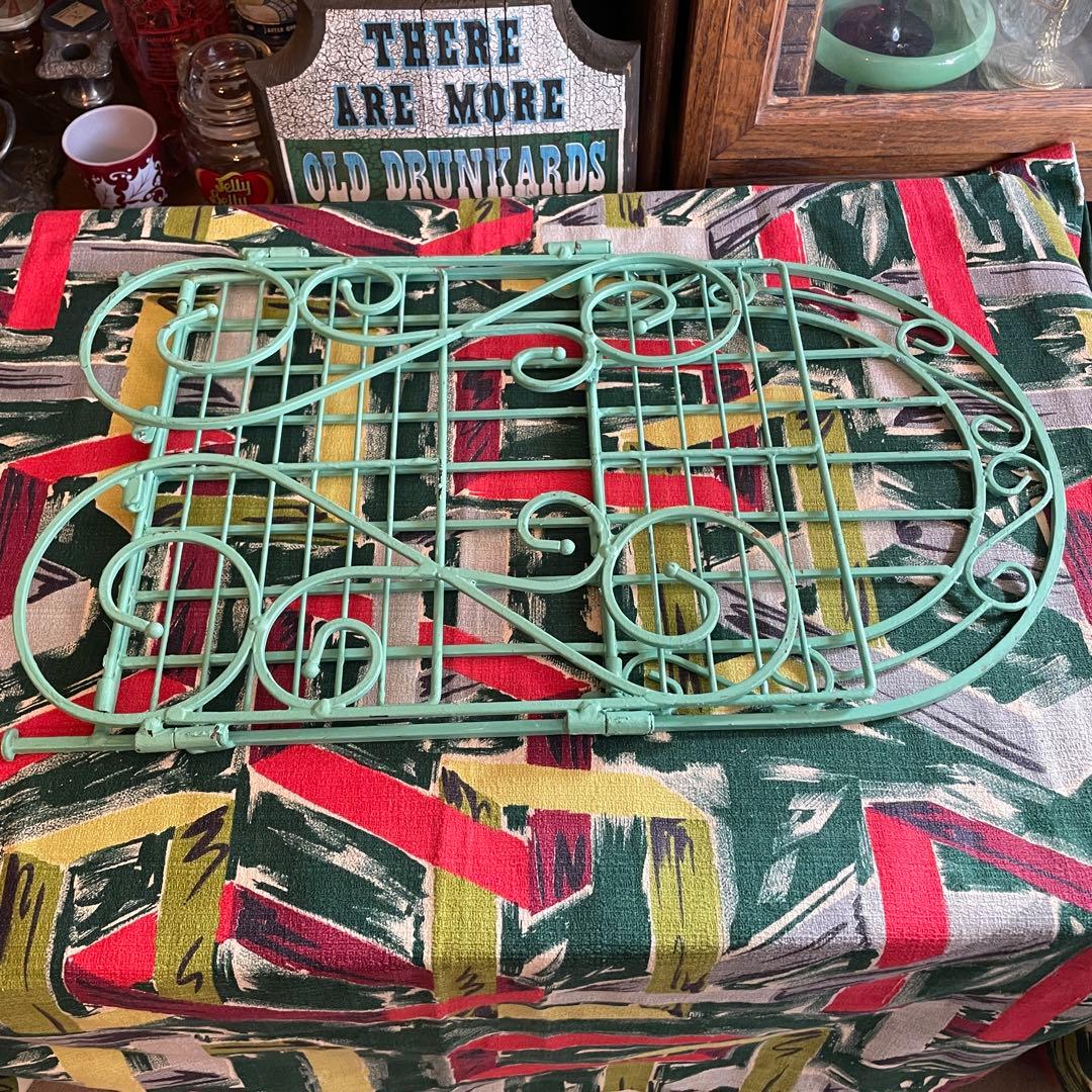 希少品！50's〜60's アメリカアンティーク　飾り棚ラックUSAヴィンテージ