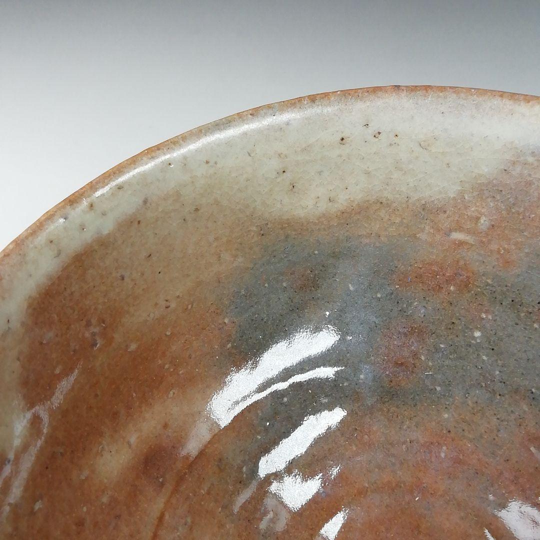 Ｔ４５６　茶碗　『萩焼』『城山窯　金子信彦 造』　共箱　抹茶碗　茶道具