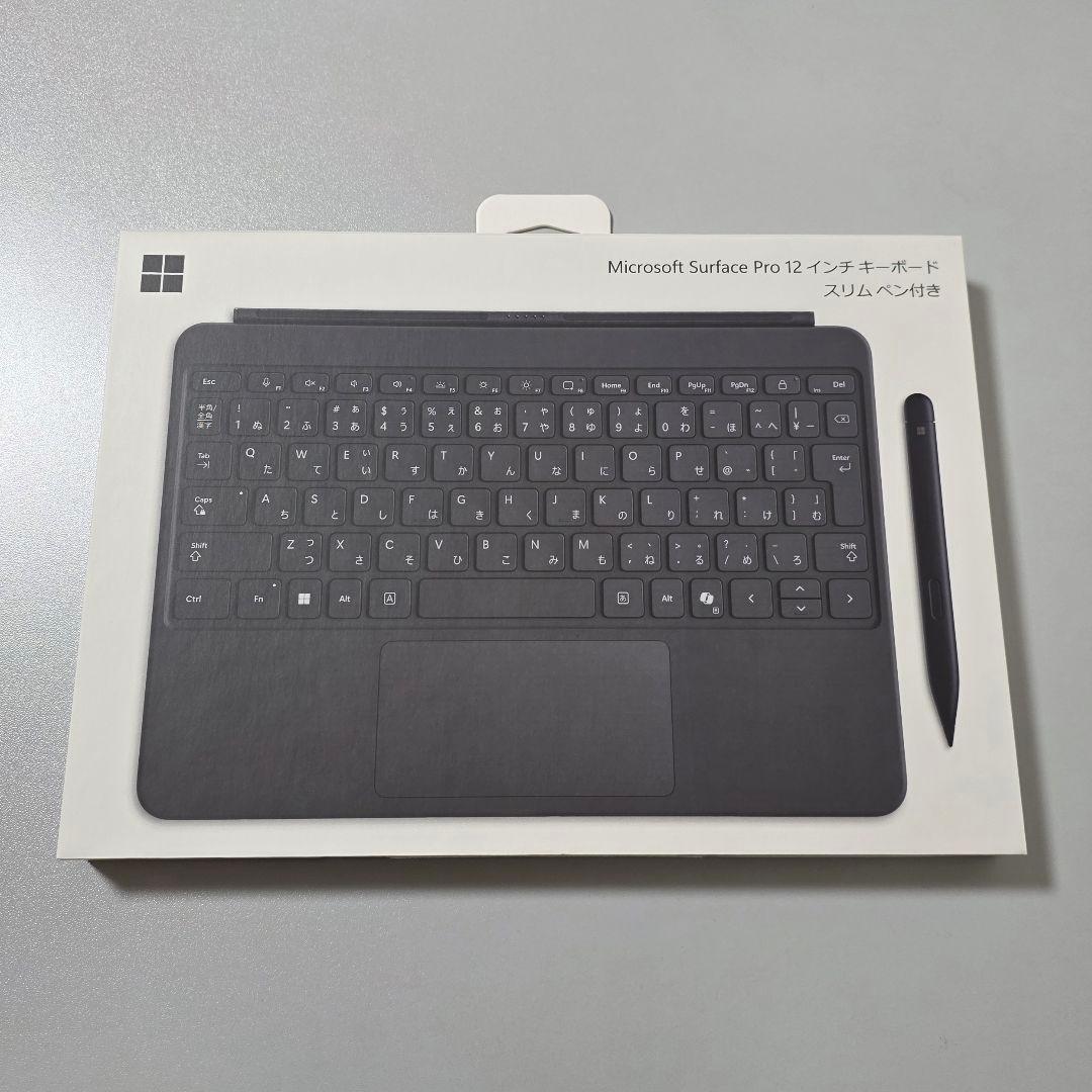 【美品】Surface Pro 12インチ 純正キーボード+スリムペン付