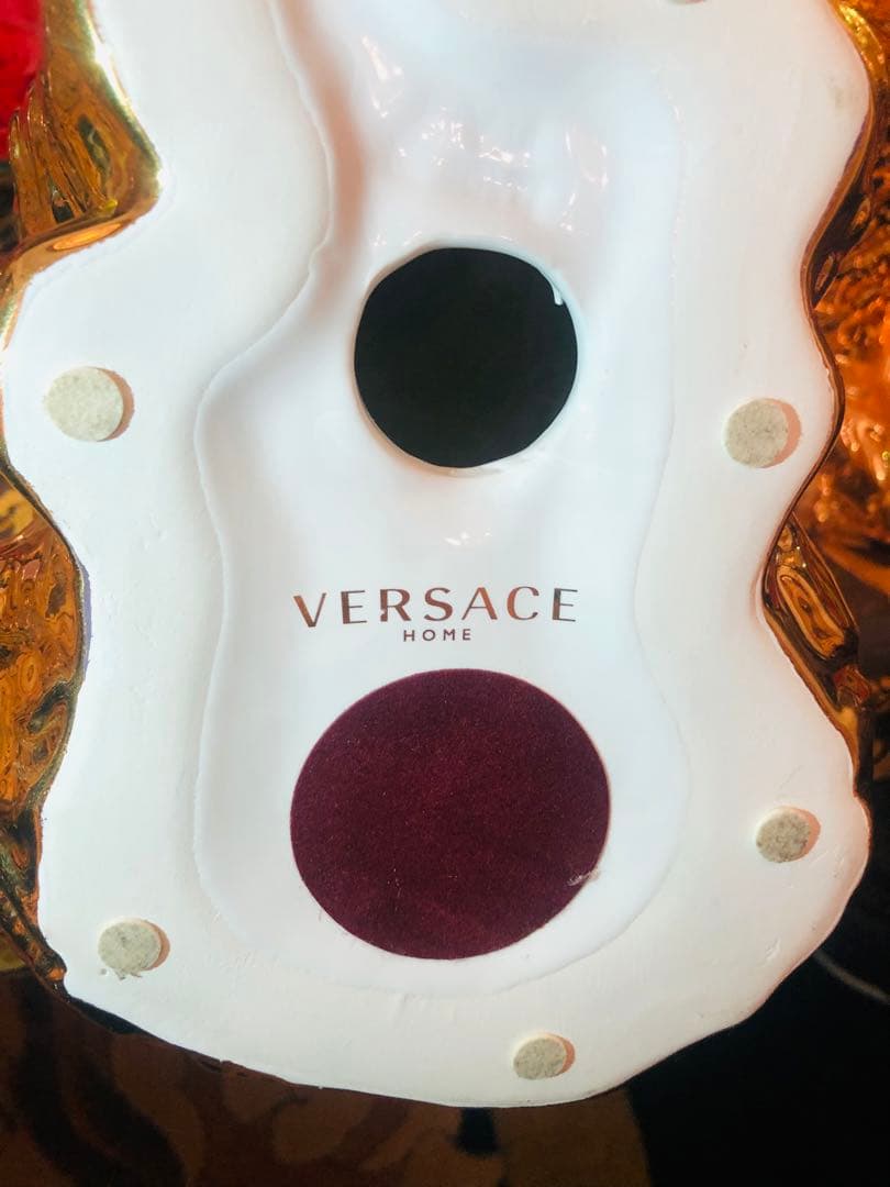 ★versace ロッコ チーター　親子☆ ゴールド　希少品　ヴェルサーチ