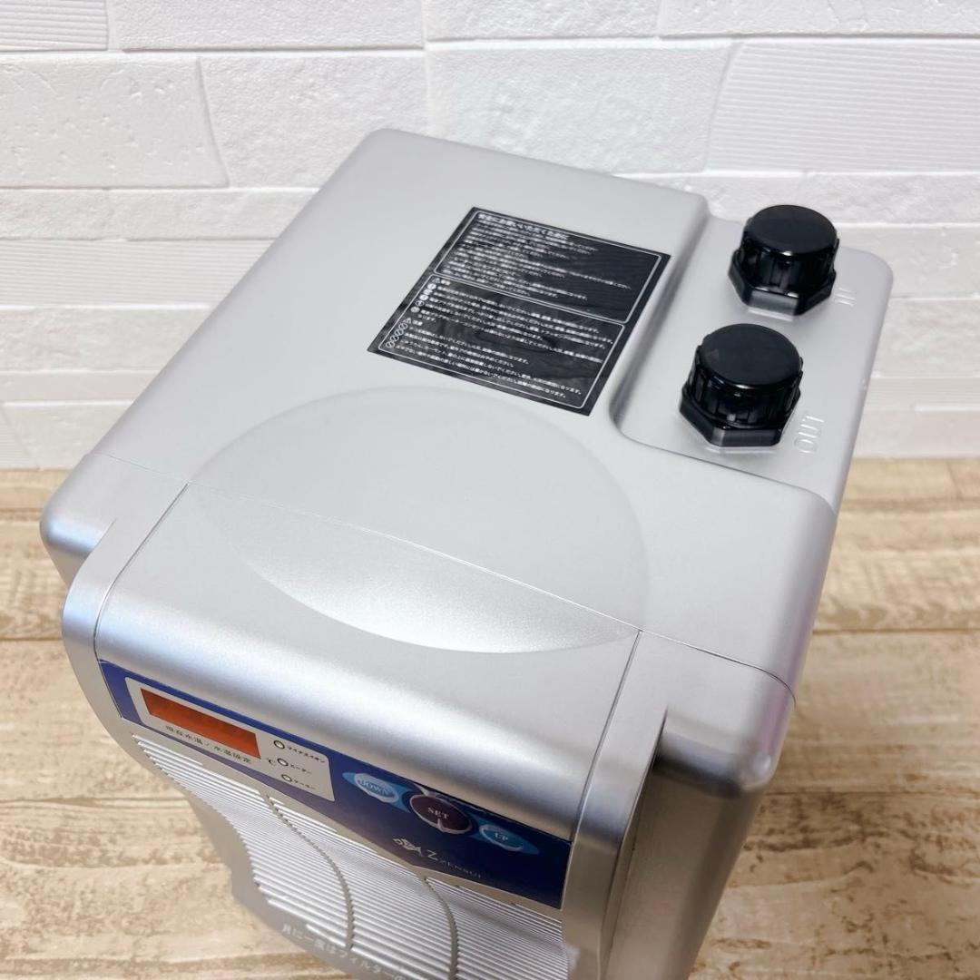 ゼンスイ 水槽用クーラー ZR-75E シルバー 動作良好 ヒーター接続可