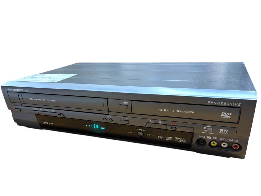 DXアンテナ VHS DVD 一体型 レコーダー DXR160V 2013年製