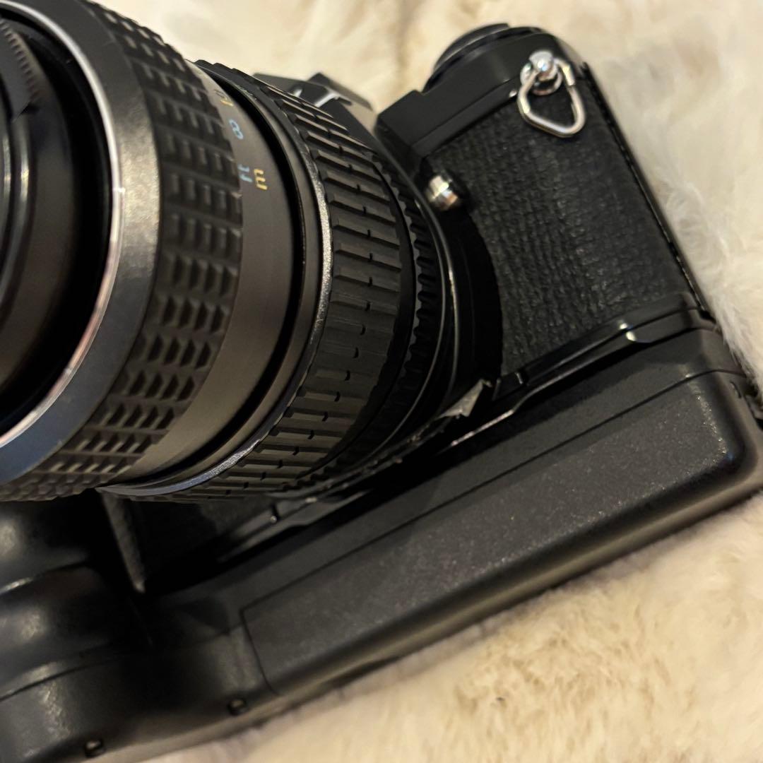 PENTAXpentaxmesuperブラック一眼レフフィルムカメラワインダー付