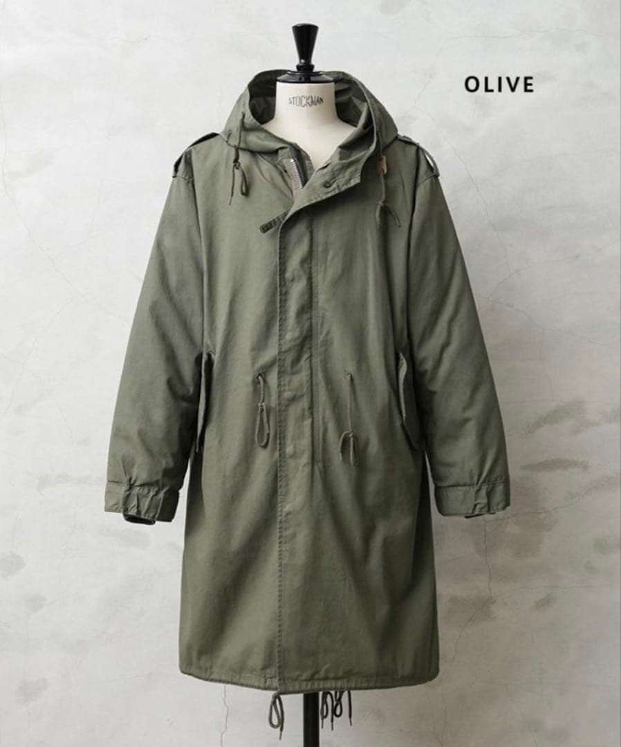 HOUSTON米軍 M-51パーカモッズコートライナー付き5409Mヒューストン