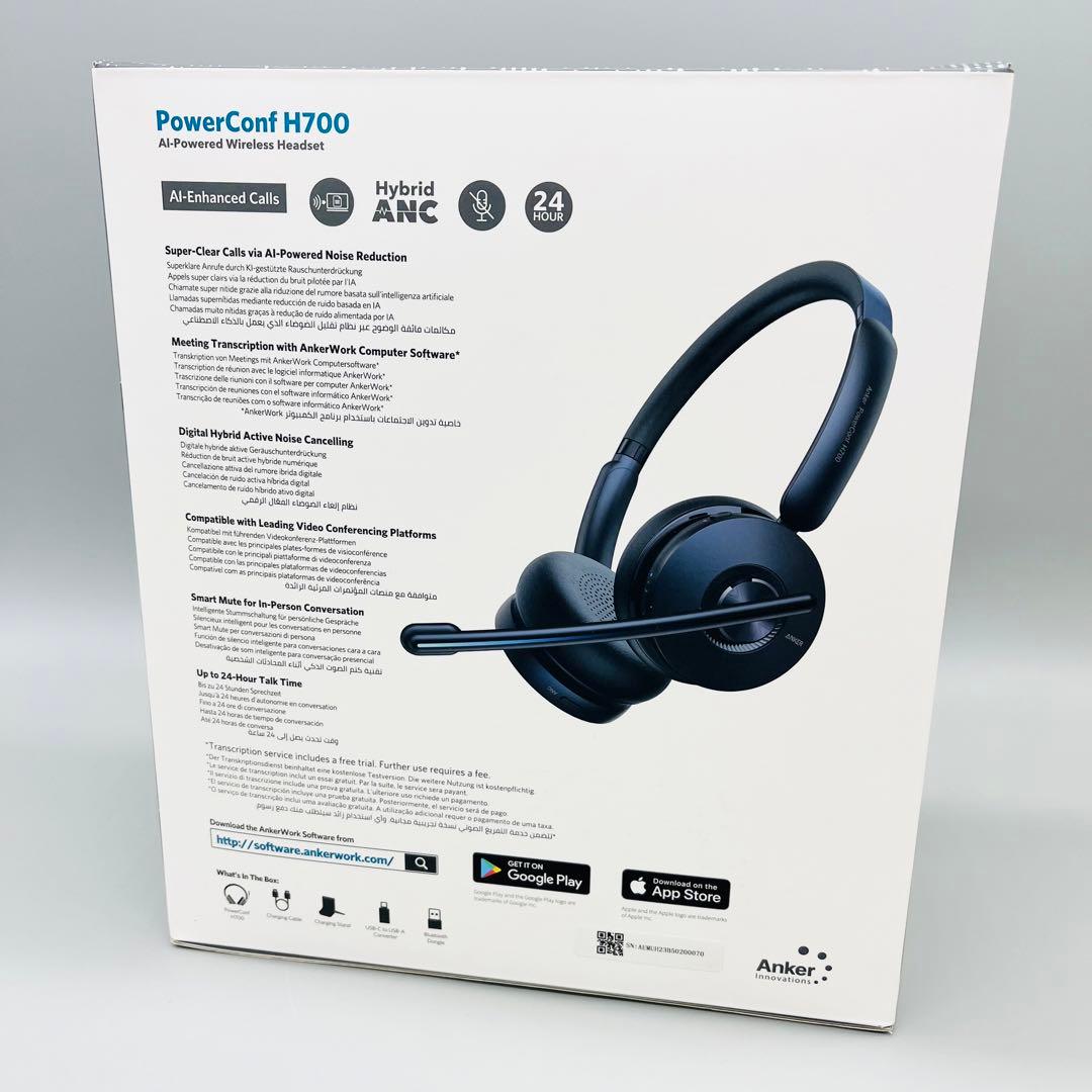 ANKER PowerConf H700 アンカー ワイヤレス ヘッドセット