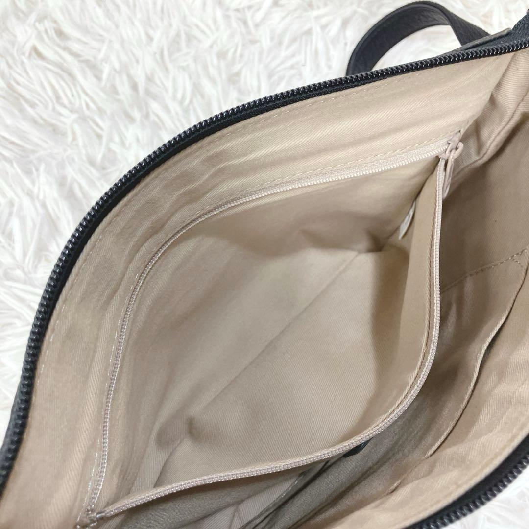 ✨新品 ダコタ ショルダーバッグ ジェントリー レザー ブラック 斜め掛け現行