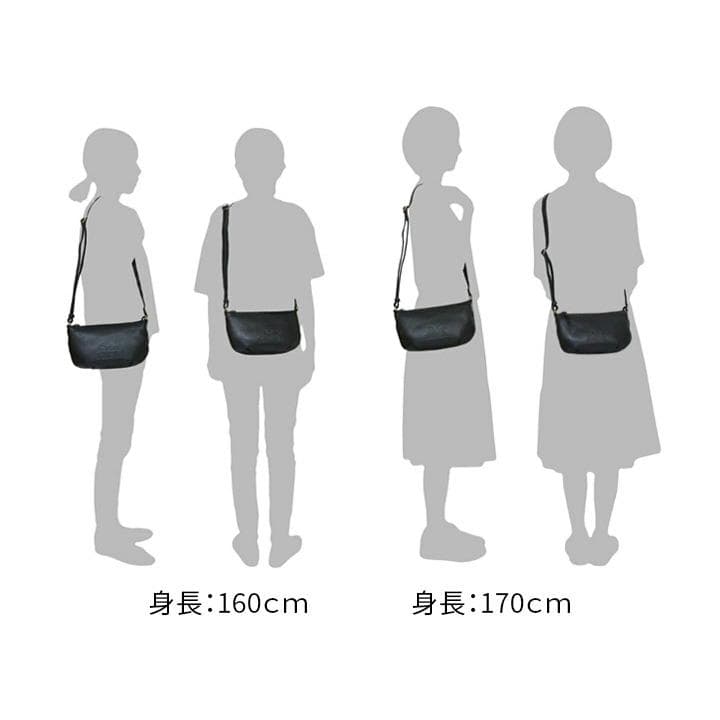 ✨新品 ダコタ ショルダーバッグ ジェントリー レザー ブラック 斜め掛け現行