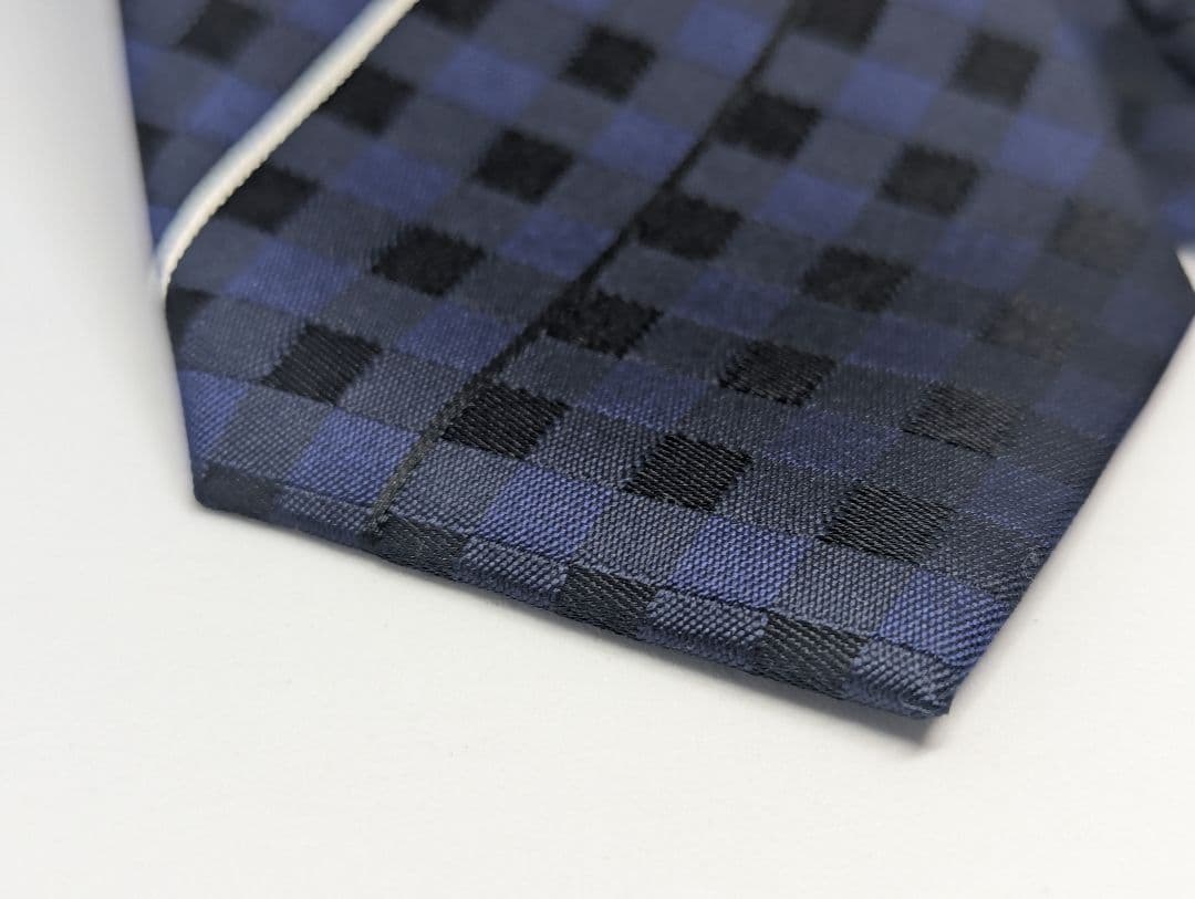 浦和レッズ ネクタイ 麻布テーラー チェック 美品 シルク 希少