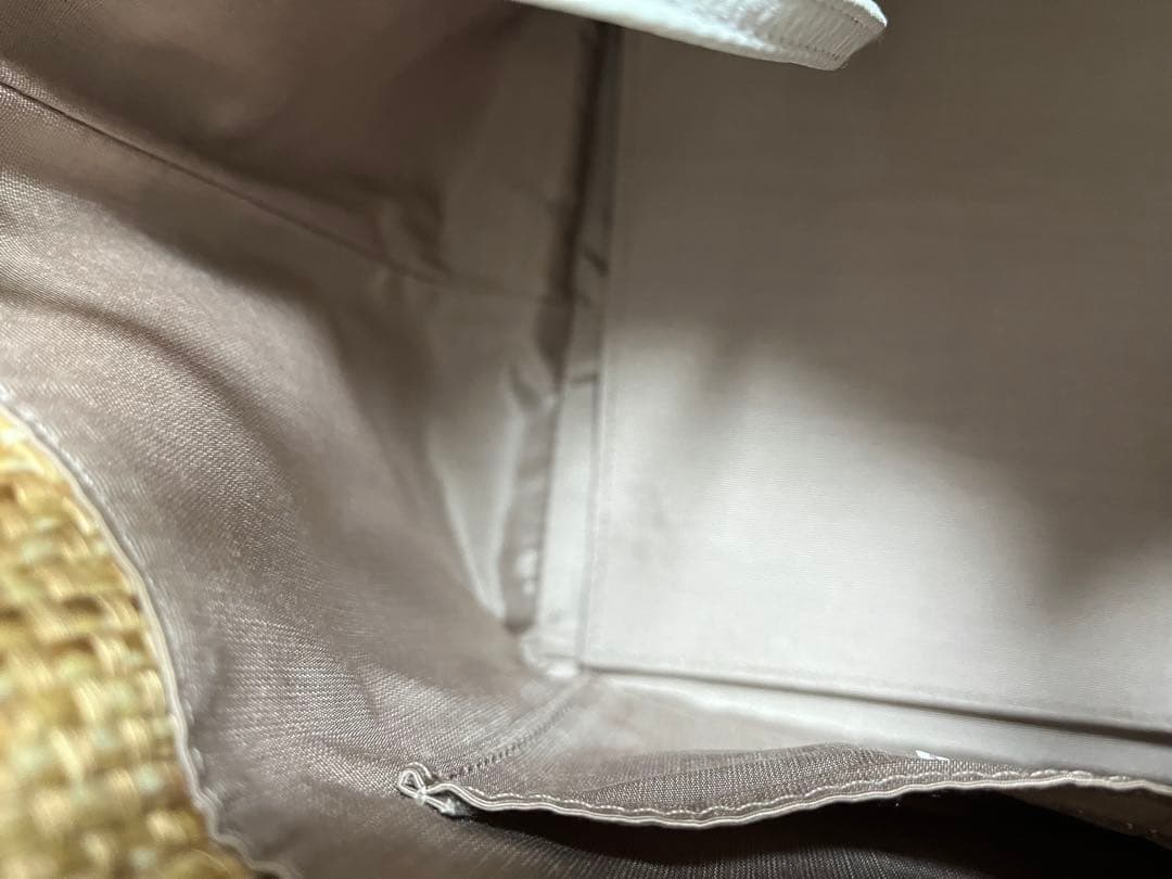 ルネ　Rene Bag\"Souffle\" フラワーモチーフカゴバッグ