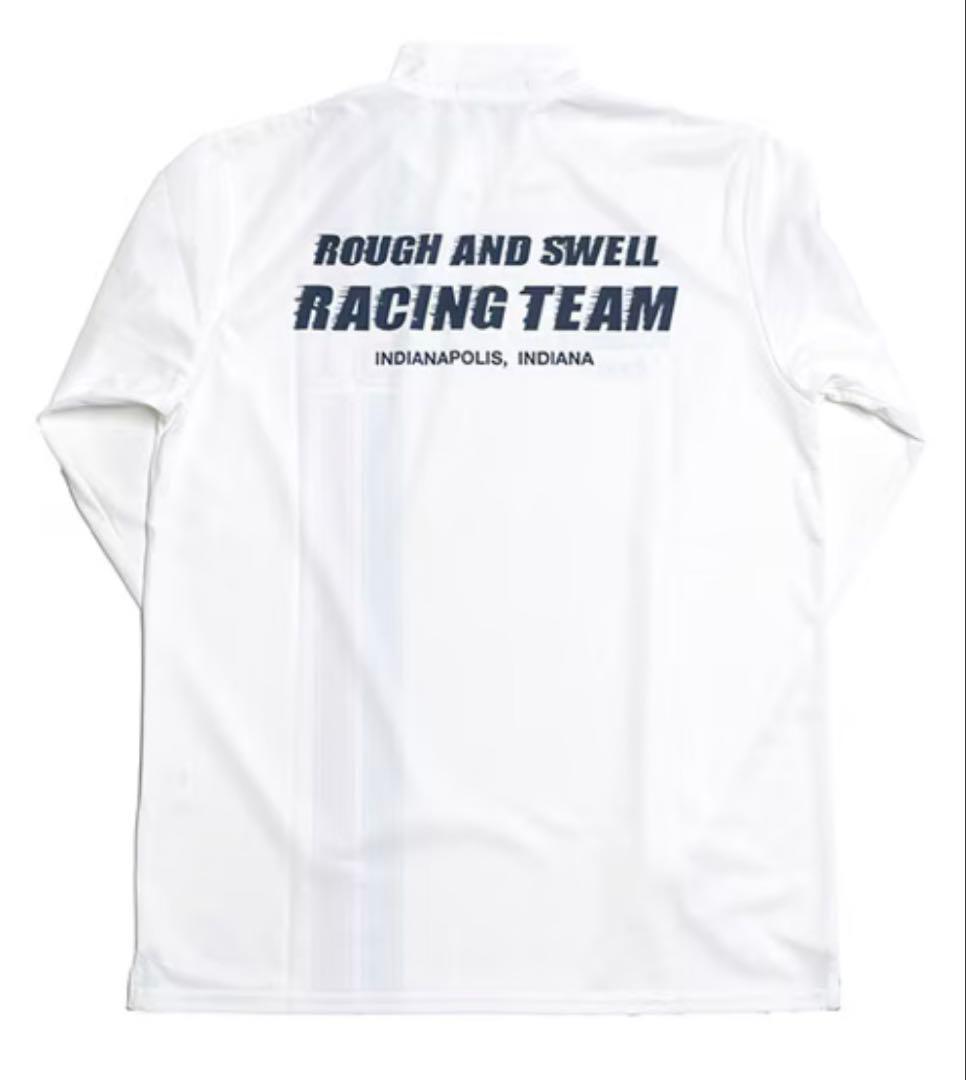 ラフ＆スウェル　ゴルフウェア　ジップモックネック　ホワイト　Ｍサイズ 新品