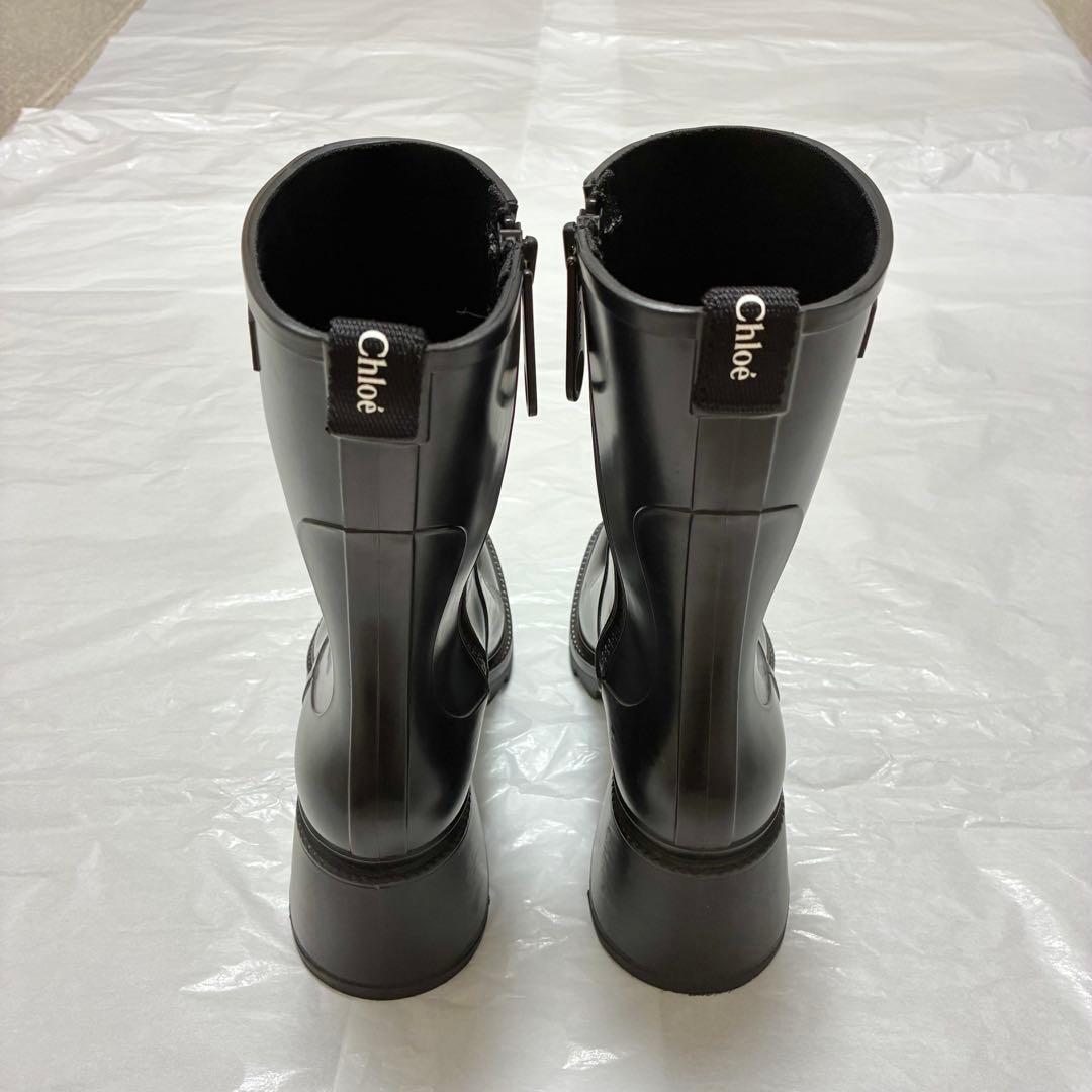 Chloe クロエ BETTY レインブーツ 36 ブラック