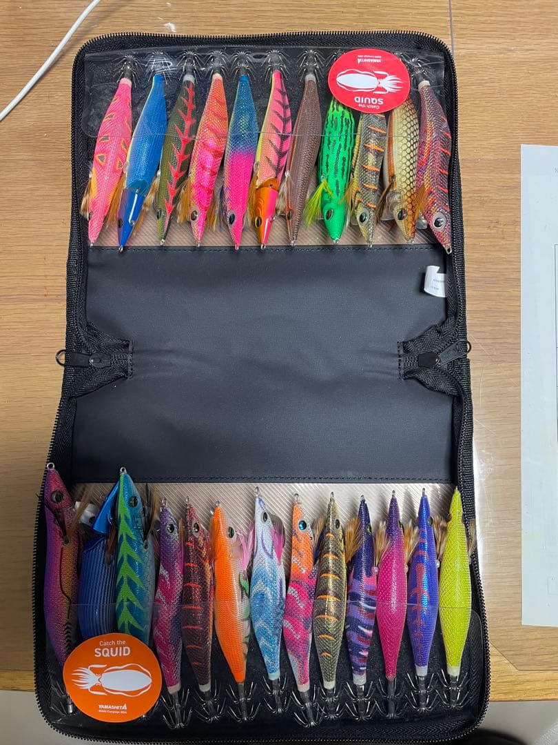 エギ 24個セット ジッパーケース付き