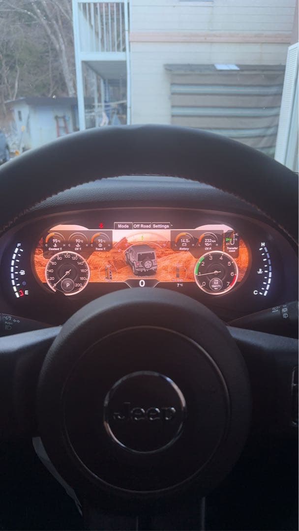 【最終値下げ！早い者勝ち！】希少。Jeep jkラングラー　マルチディスプレ