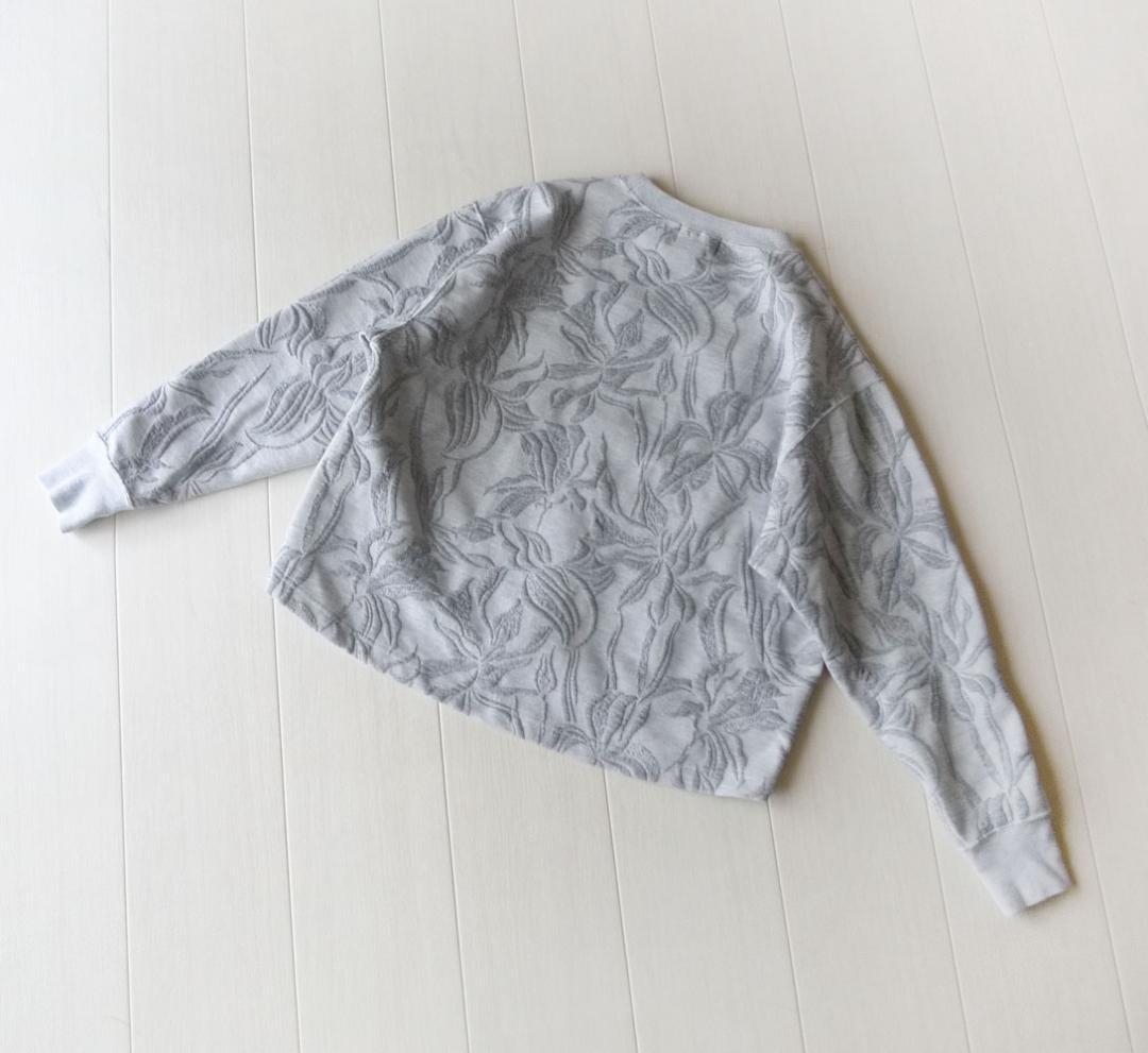 美品 ユナイテッドアローズ TOKYO 1,8万円 フラワー柄 スウェット E