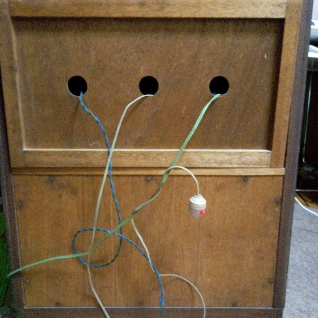 真空管アンプ ブラウン