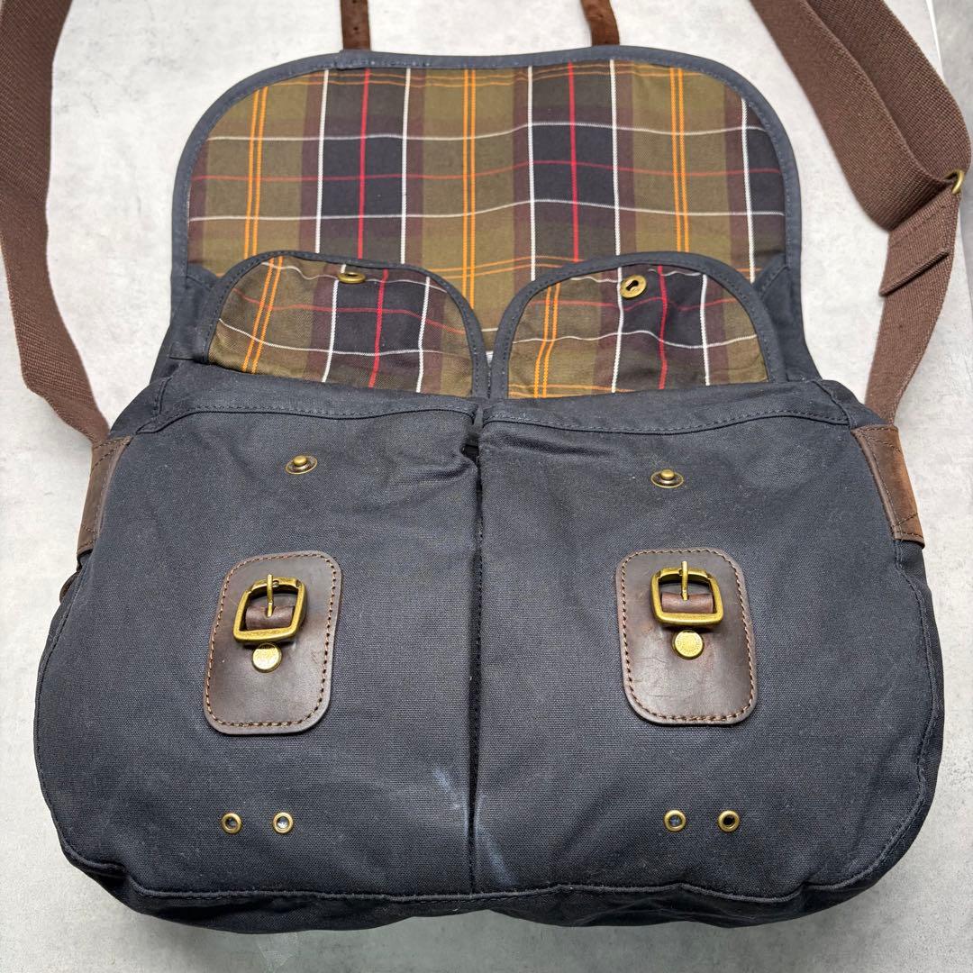 バッグ Barbour Canvas Shoulder Bag Tartan