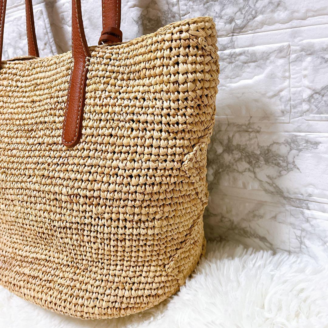 ⭐️未使用級⭐️ ダコタ Dakota カルモ ラフィア かごバッグ