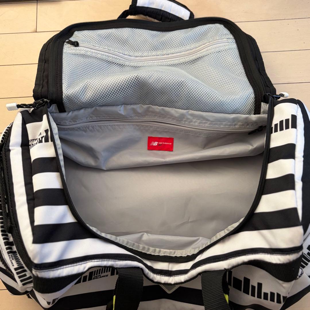 美品ニューバランス ゴルフボストンバッグ35Lリュックになる2WAYバックパック