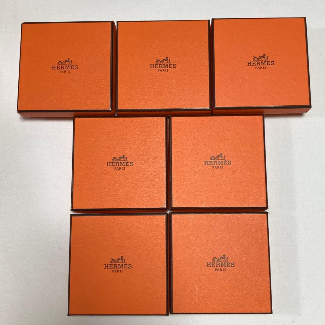 美品　エルメス　ブレスレットケース　7個セット　保存袋　空箱　アクセサリー入れ