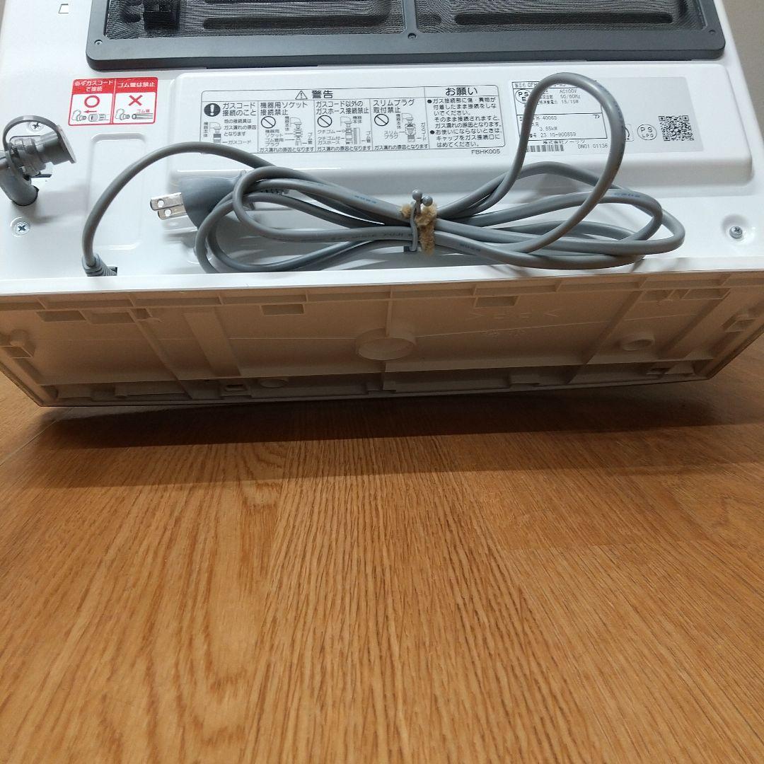 M ノーリツ 23年製 LPガス用 ガスファンヒーター GFH-4007S-W5