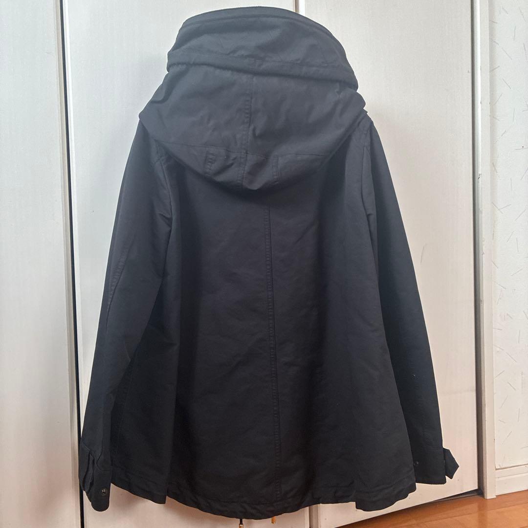 THE RERACS☆ライナー付きモッズコート☆ファーベスト☆ブラック☆3WAY