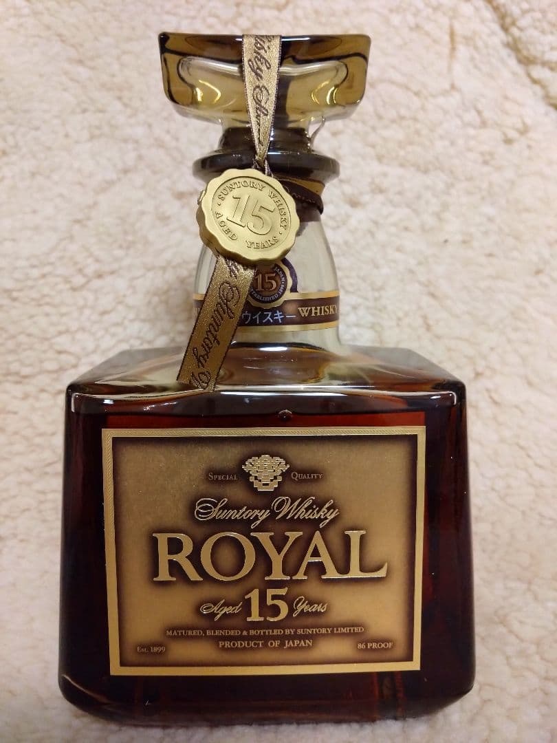 サントリーローヤル15年ゴールドラベル ギフト限定品
