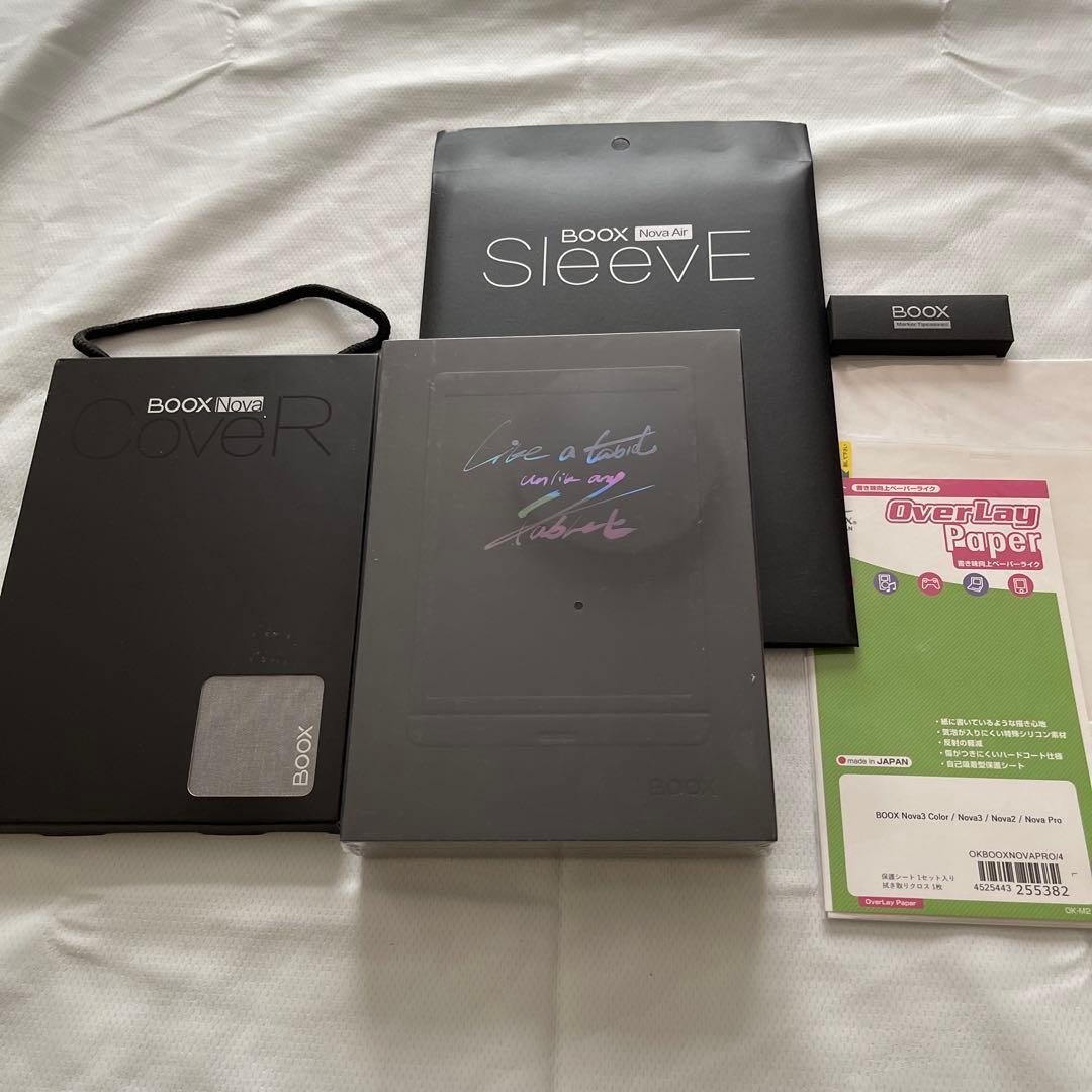 か*ず様 【最安値未開封】BOOX Nova3 Color 7.8インチ タブレ