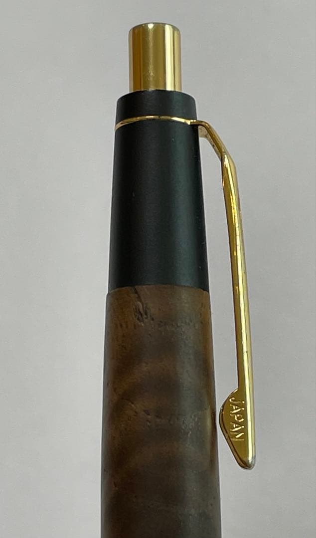 野原工芸 栗上杢 ゴールド金具 シャーペン