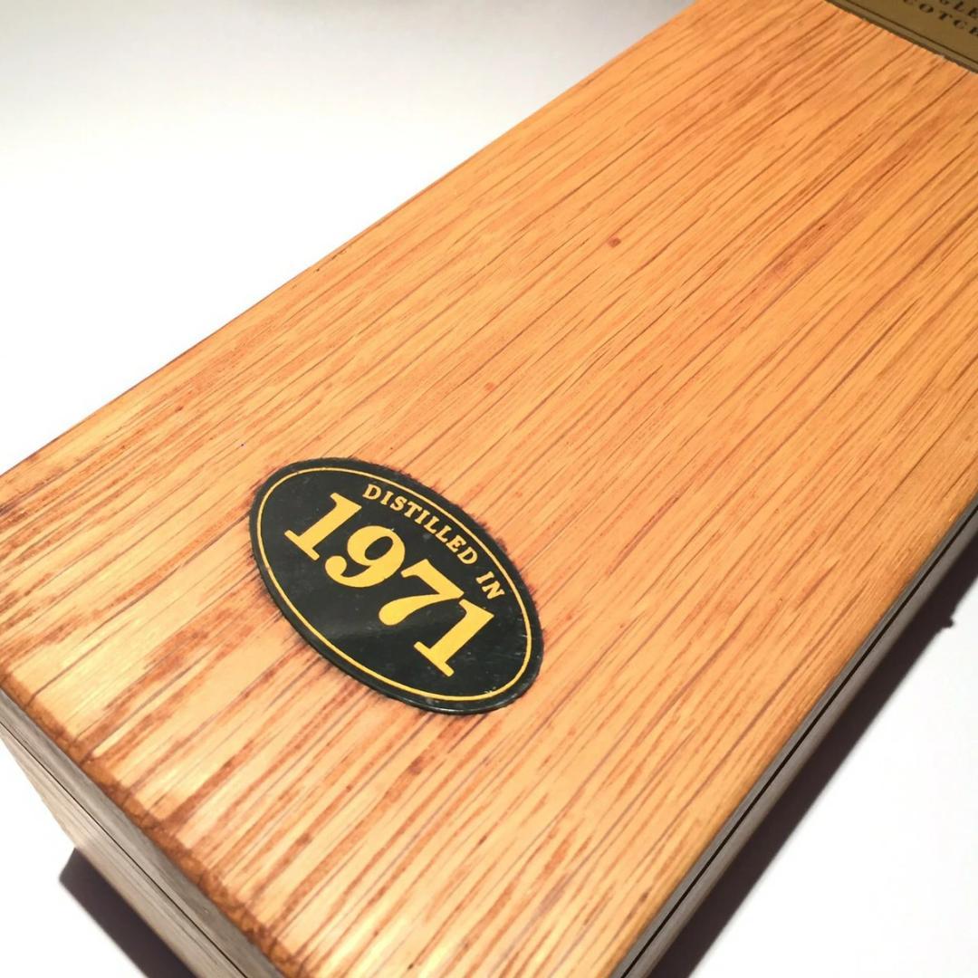 オールドボトル アベラワー1971 スコッチウイスキー 木箱入り 700ml