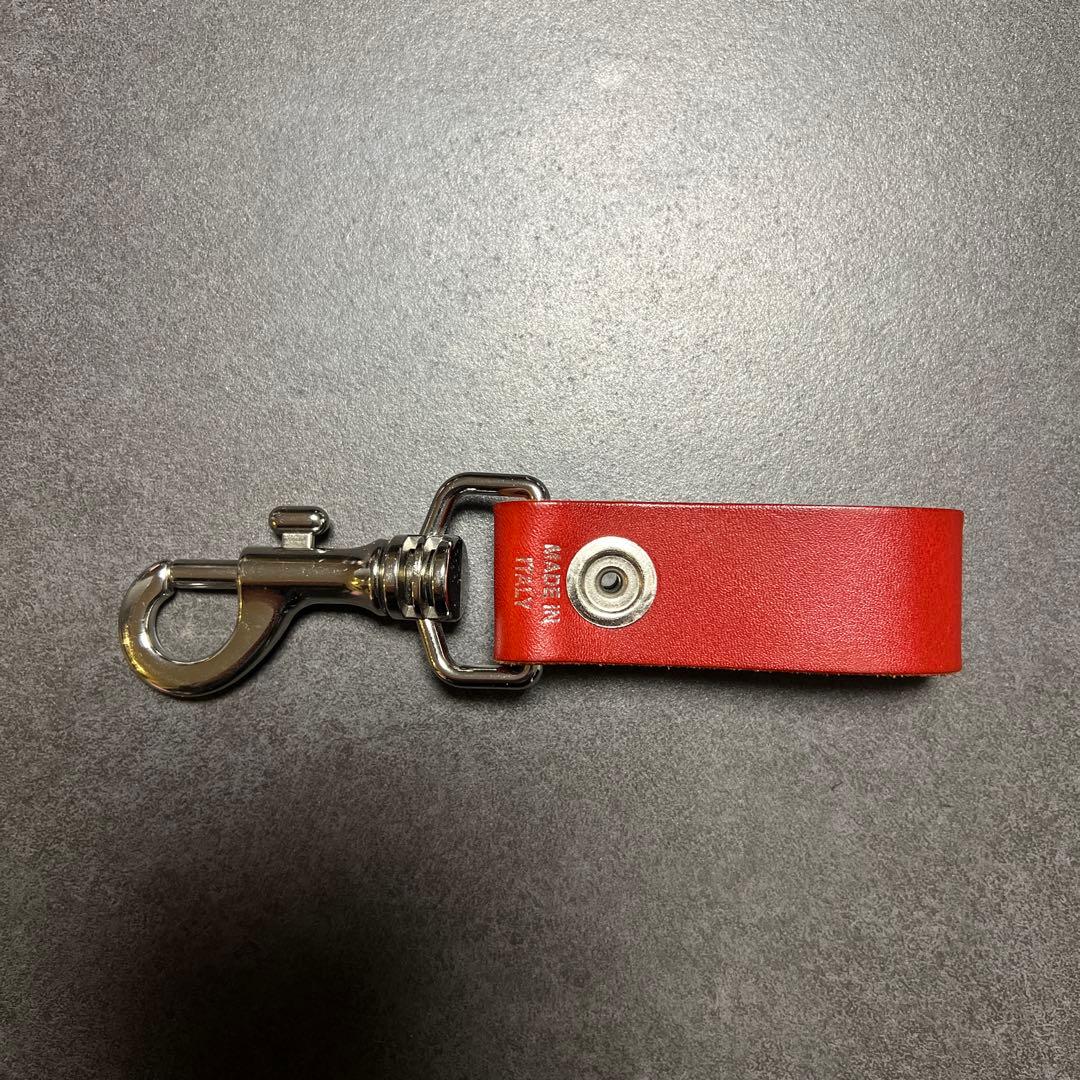 Supreme 赤 キーホルダー