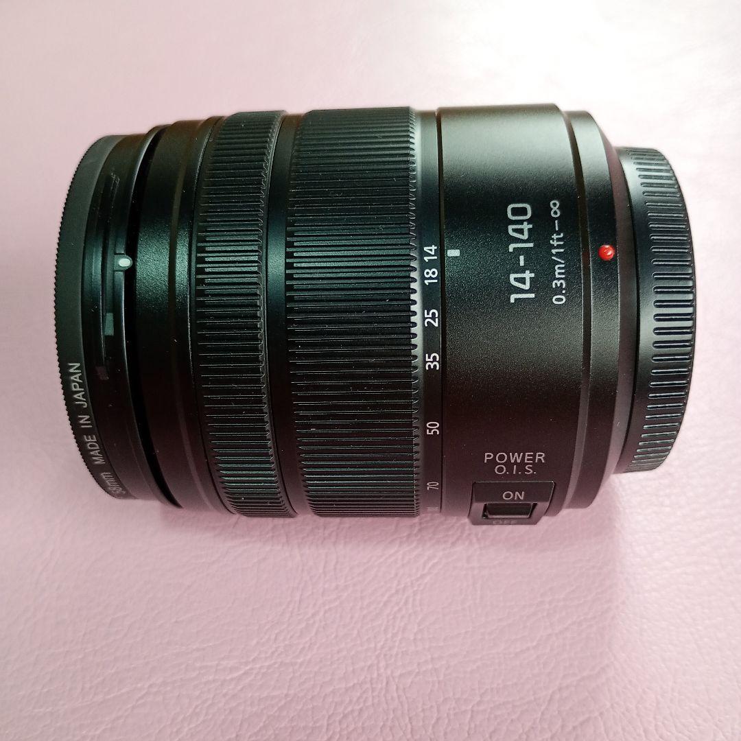 【中古美品】LUMIX 14-140mm 保護フィルタ付