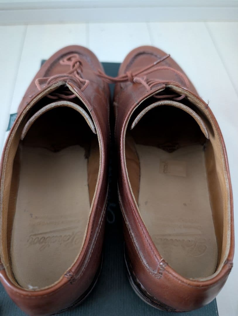 パラブーツ　シャンボード(マロンカラー)　UK8　ケアグッズ付