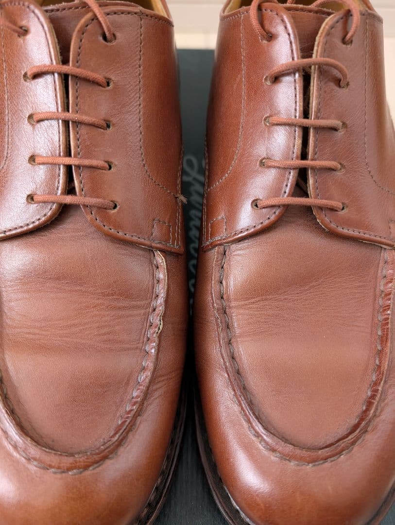 パラブーツ　シャンボード(マロンカラー)　UK8　ケアグッズ付