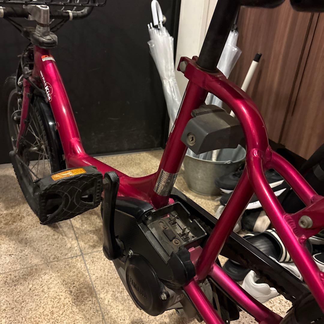 ヤマハ　PAS Kiss 電動アシスト自転車 チャイルドシート取り付け可能