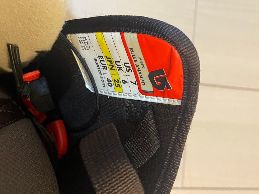 バートン BURTON RULER スノーボードブーツ　25cm