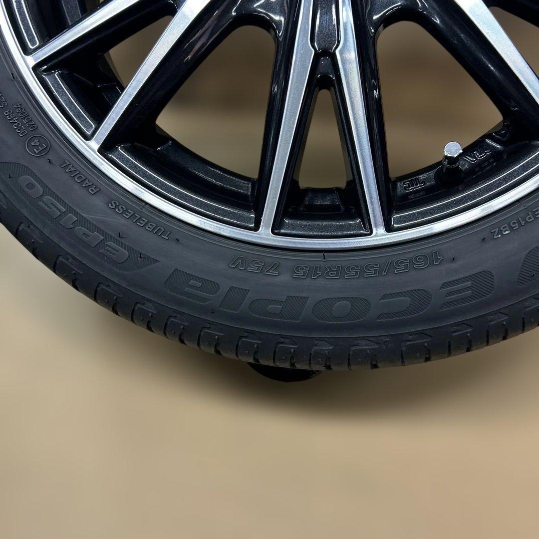 15インチ weds タイヤ　ホイールセット