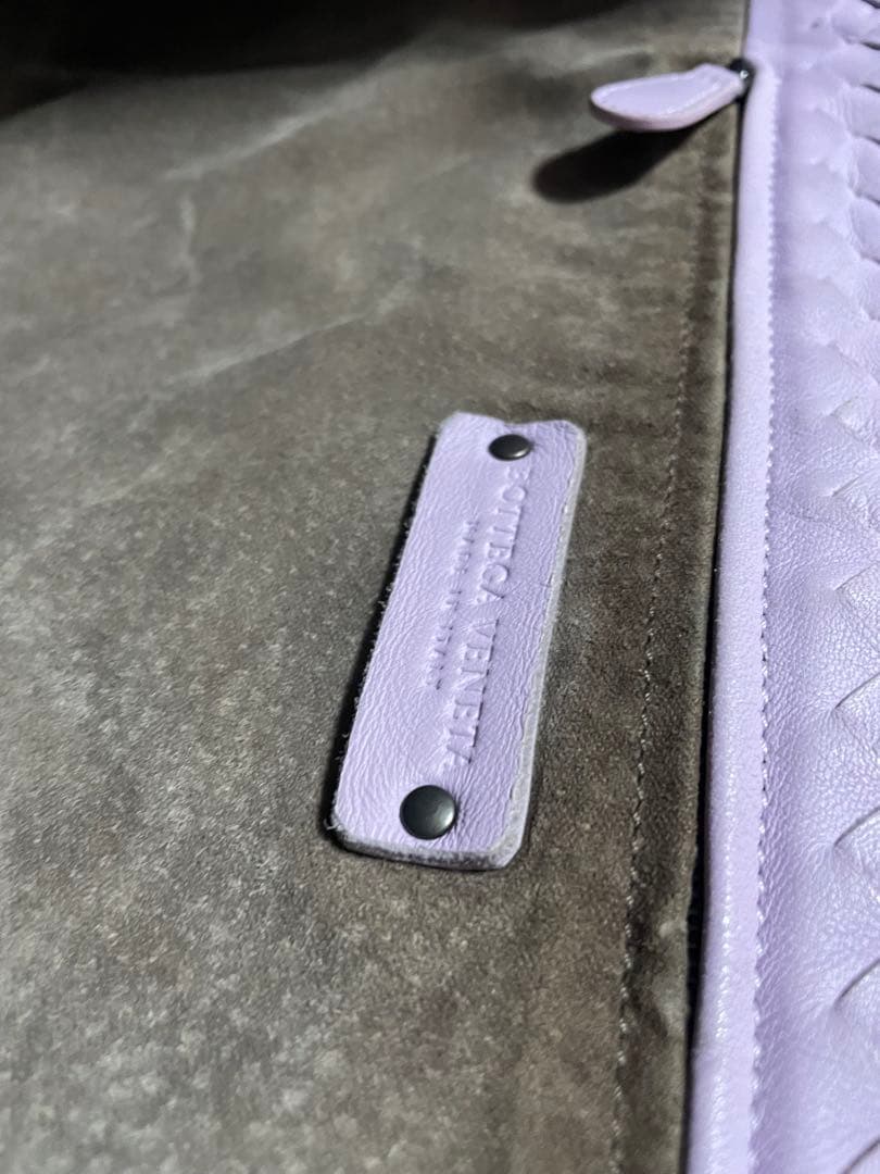 Bottega Veneta 紫 トートバッグ/ラージサイズ