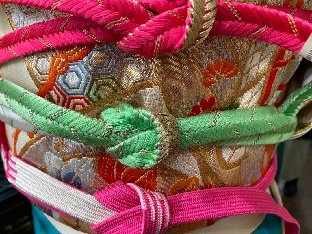 お振袖　帯2種　長襦袢　小物一式、追加で小物サービス