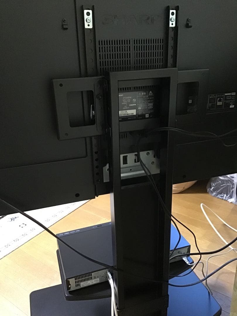 4T-C43EN2 アクオス　4K 2022年製　壁寄せスタンドタイプ