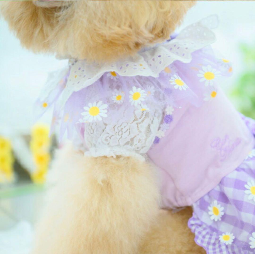 きゃんナナ 犬服 Can Nanaワンピース Mサイズヘアピンセット