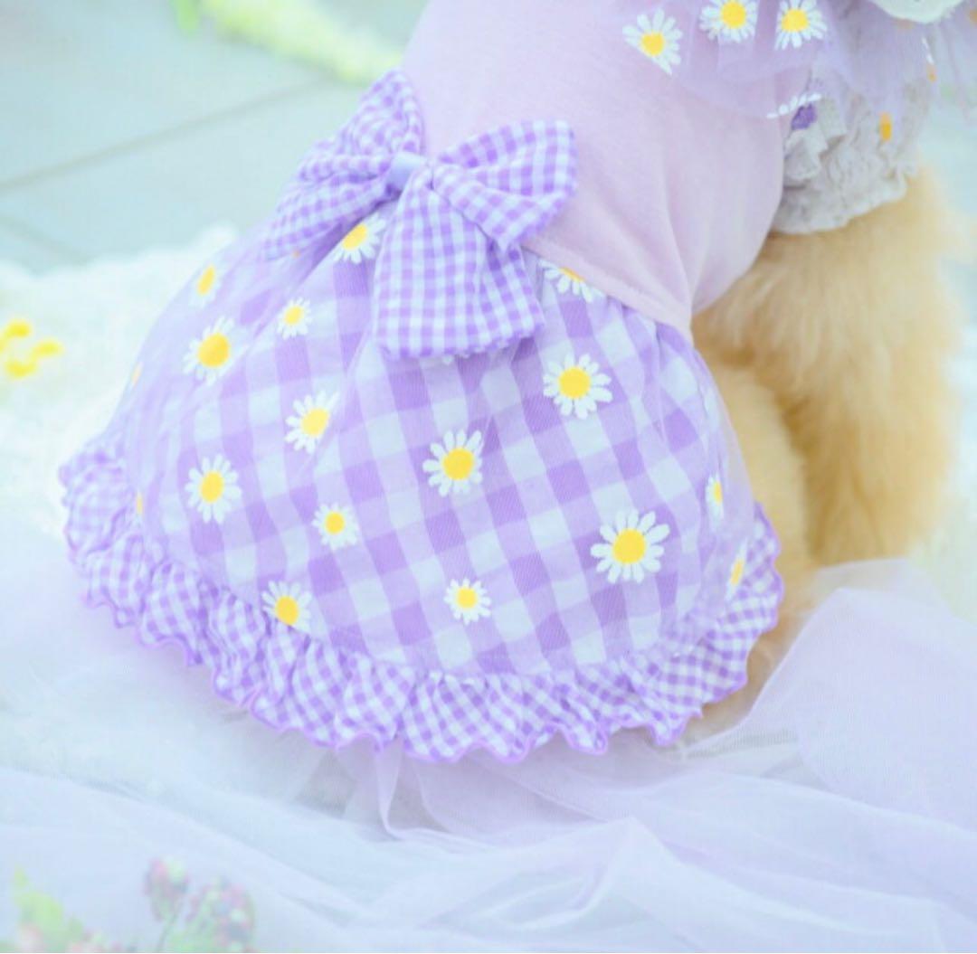 きゃんナナ 犬服 Can Nanaワンピース Mサイズヘアピンセット