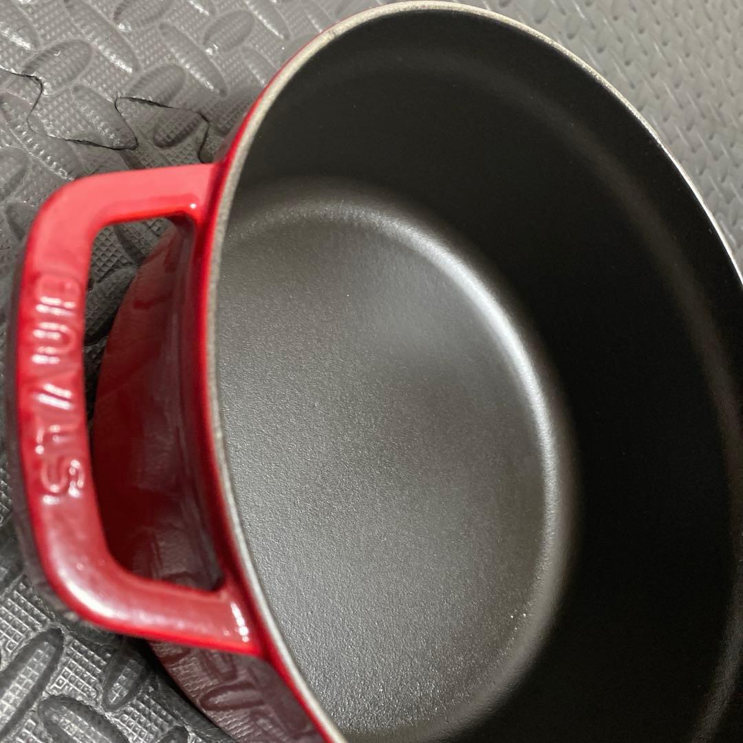 ストウブ（STAUB） ラウンド ココット 24cm チェリーレッド
