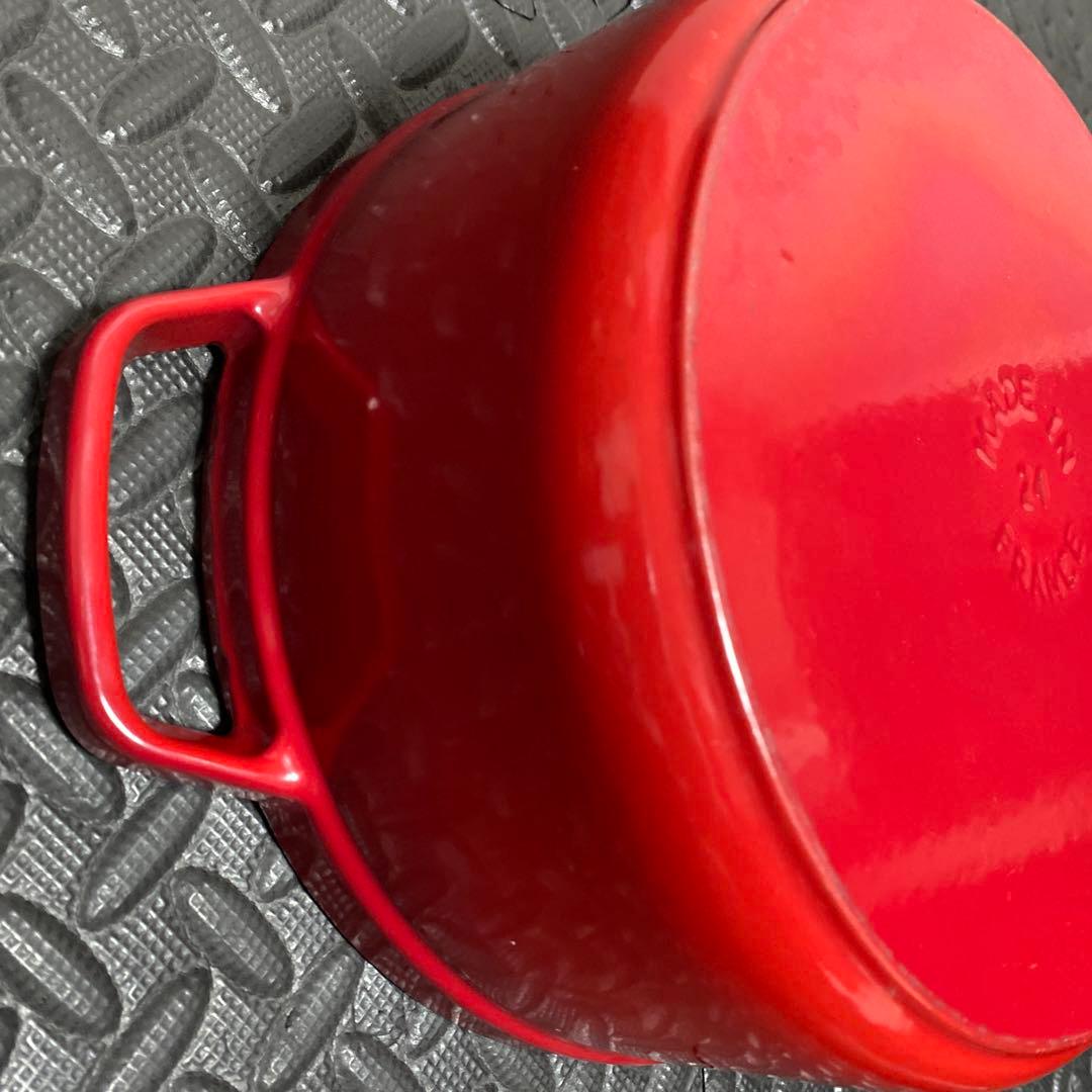 ストウブ（STAUB） ラウンド ココット 24cm チェリーレッド