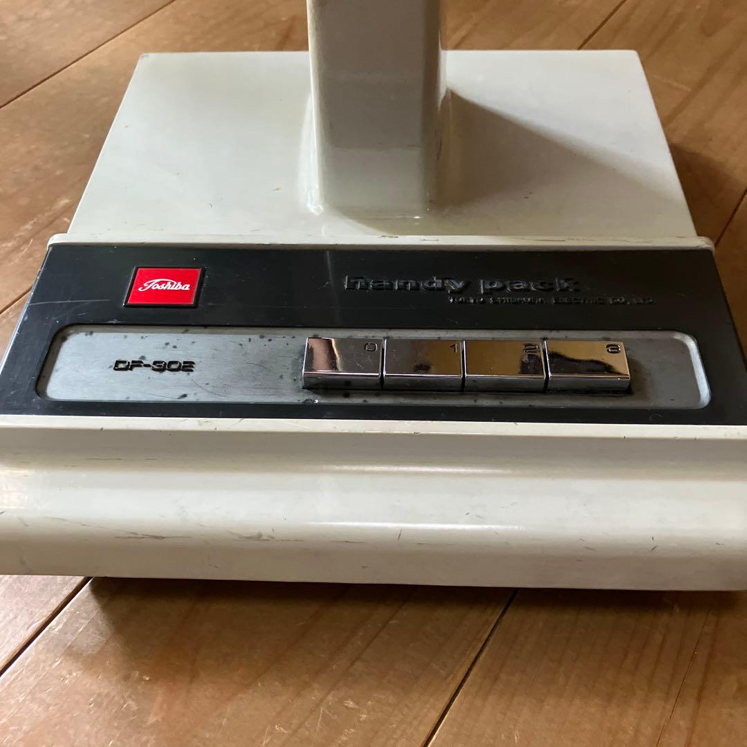 【昭和レトロ・ビンテージ】TOSHIBA DF-30E 家庭用扇風機 【完動品】