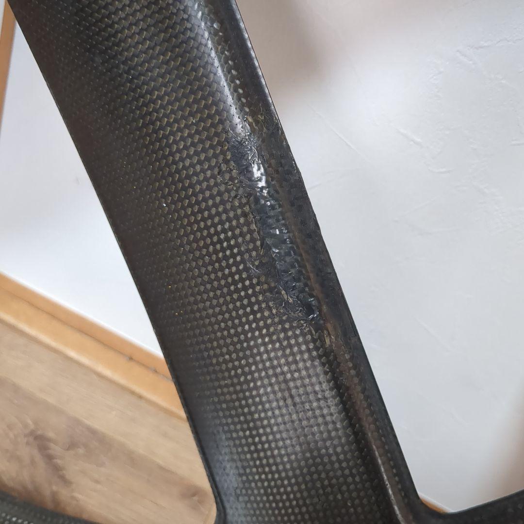 カーボンホイール バトンホイール　年式不明　補修あり
