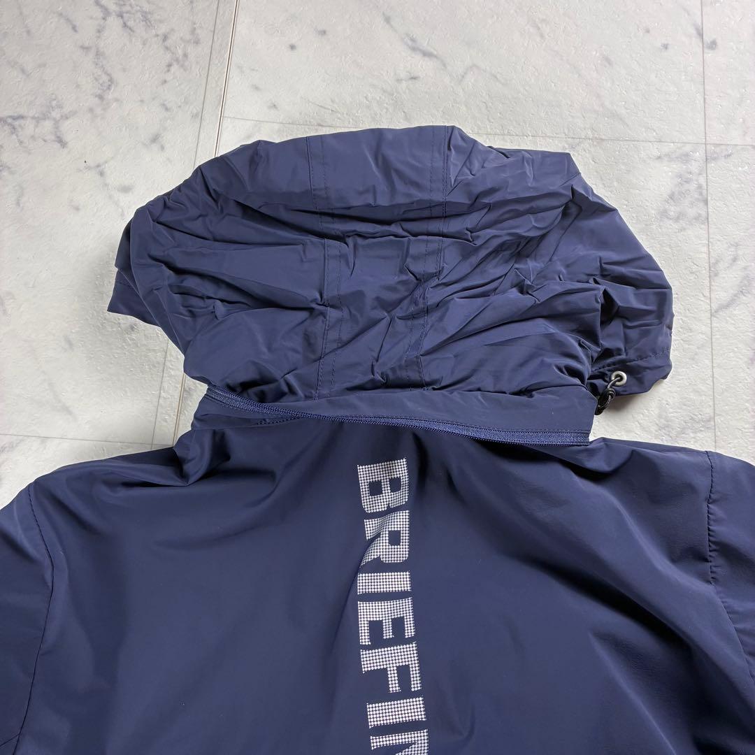 完売 タグ付き ブリーフィング フランクミュラー ウィンドブルゾン ネイビー M