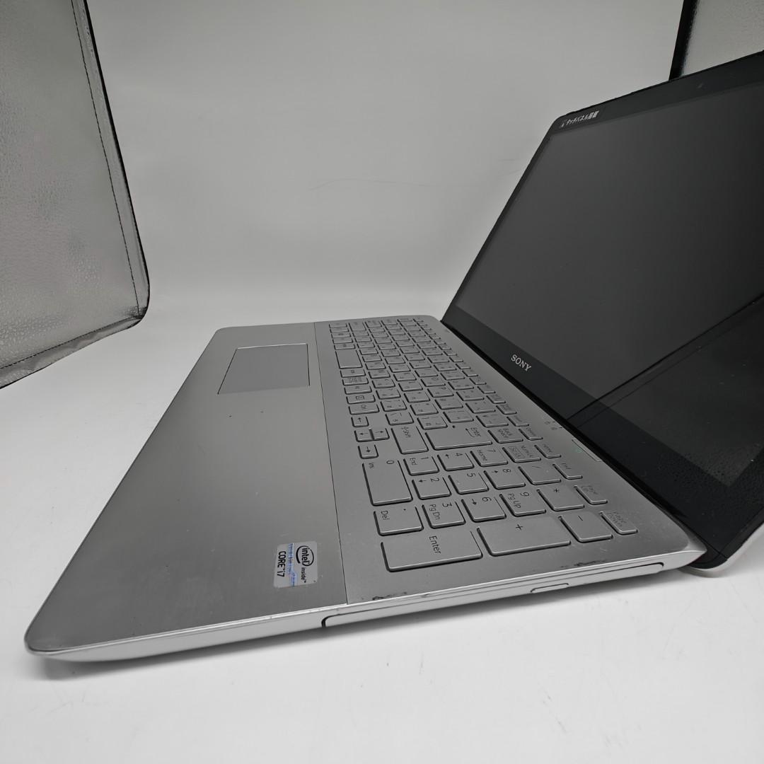 【VAIO】SVF 高性能i7 SSD512GB 12GB シルバー ノートPC
