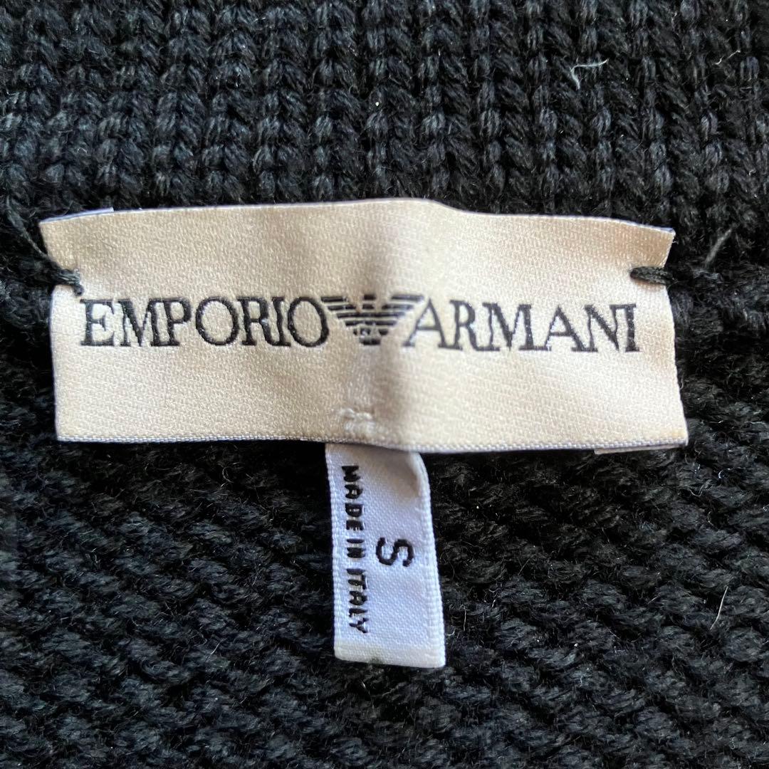 トップス 00s archive emporio armani knit sweater