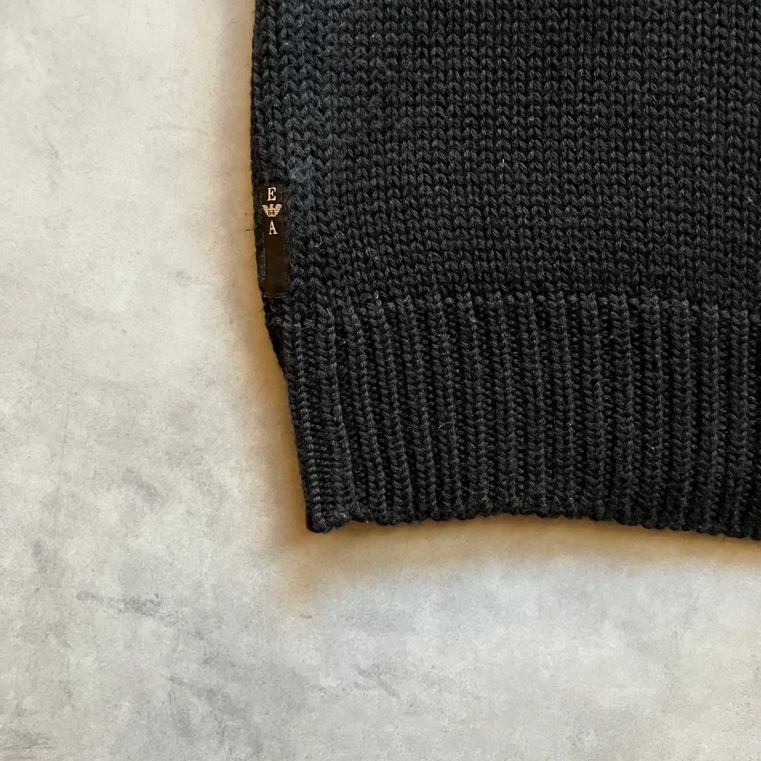 トップス 00s archive emporio armani knit sweater