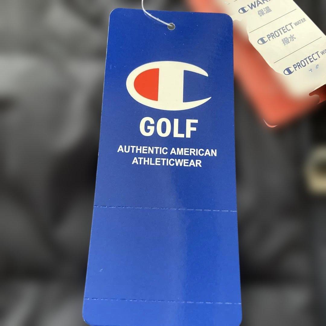 【新品】Championメンズゴルフベスト ダウンベスト ネイビー ロゴMサイズ